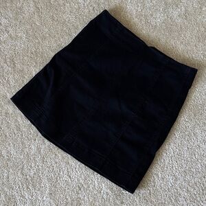 Rewash Black Denim Skirt